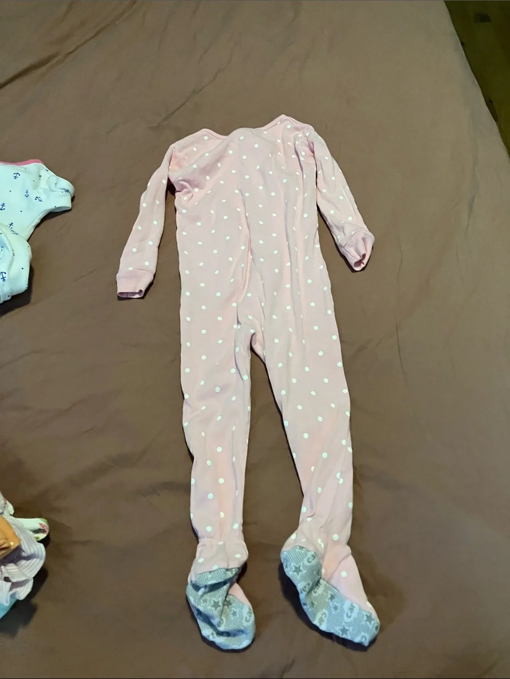 Carter’s Baby Girls Mixed Summer Onesies/Rompers, PJs and tank 24M